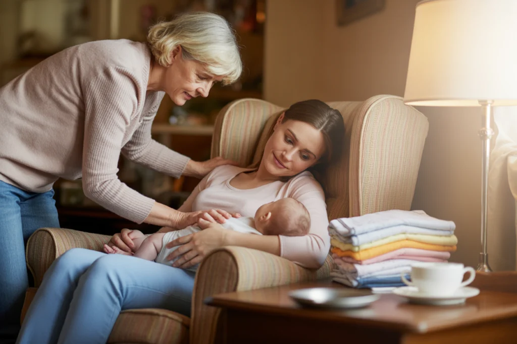 redes de apoyo en la maternidad